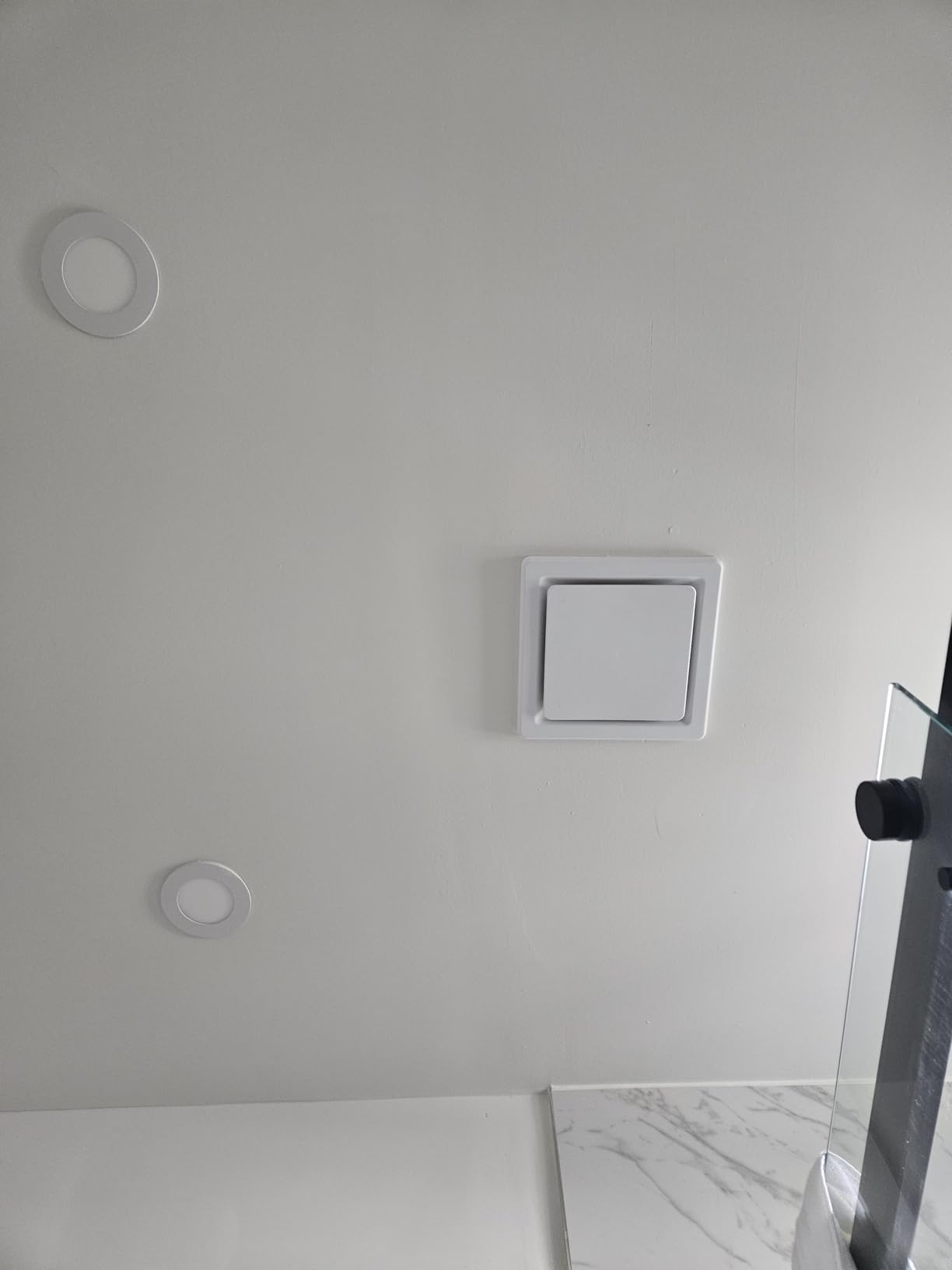 Homewerks 7140-80 Bathroom Fan Ceiling Mount Exhaust Ventilation, 1.5 Sones, 80 CFM, White customer photo 1