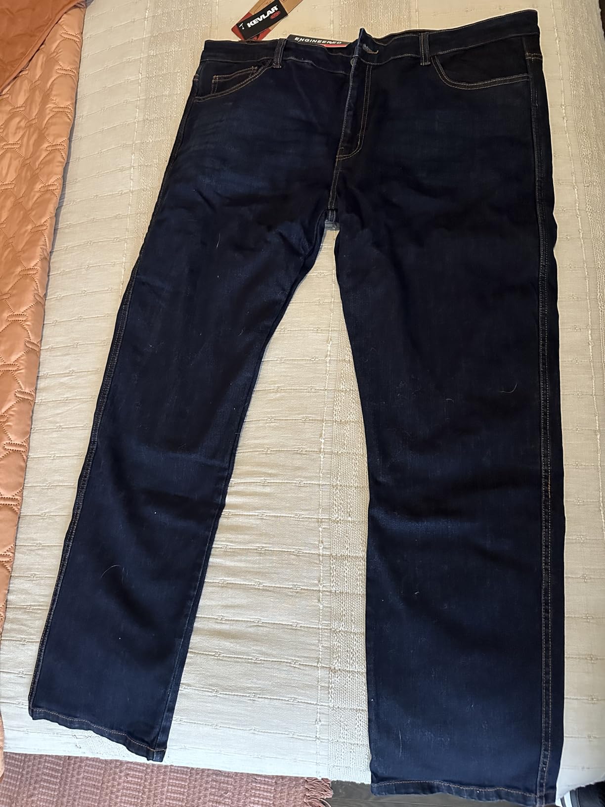 GREAT BIKERS GEAR - Men Engineered Protective Jeans Aramid Lining Motorcycle Biker Trousers Reinforced Protection Lining Knee customer photo 1