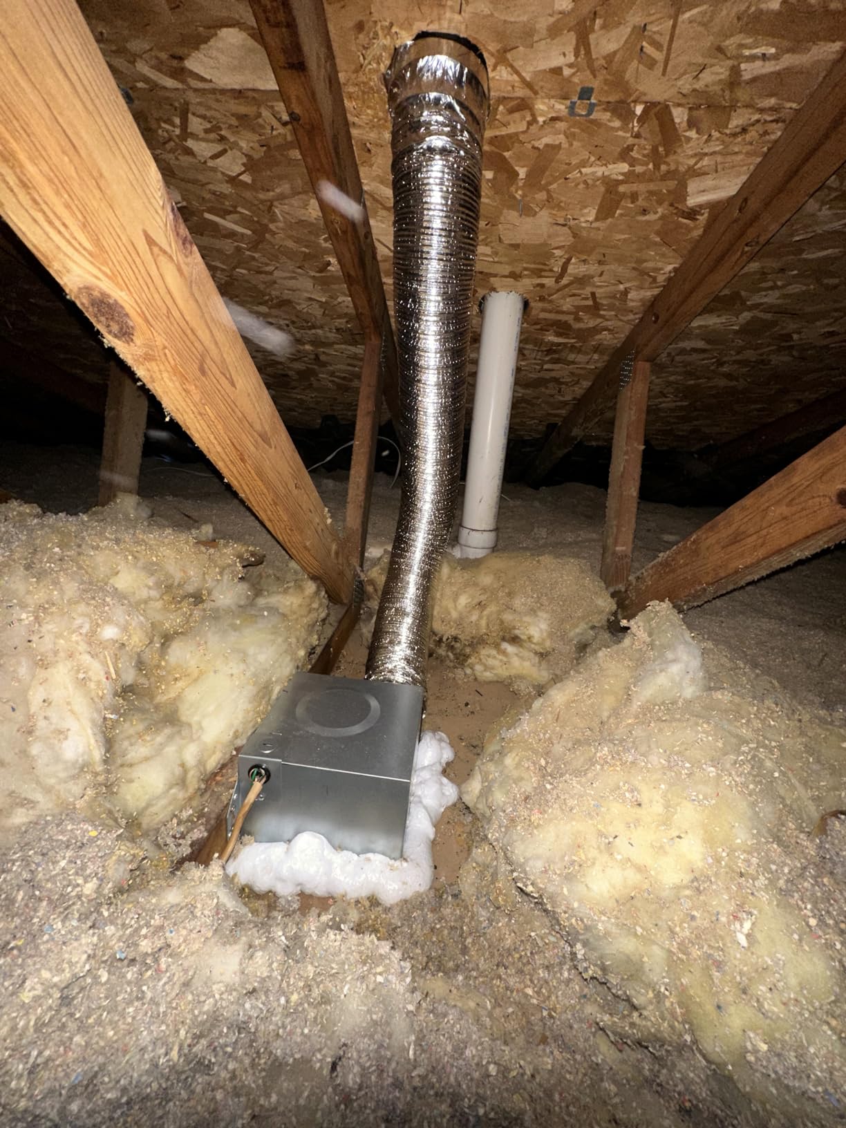 Tech Drive Bathroom Fan,80 CFM 1.5 Sone,4 Inch Duct,Very Quiet customer photo 2