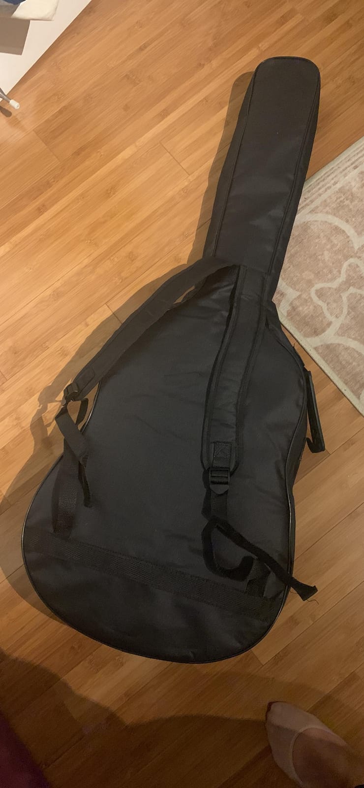 GLEAM Acoustic Guitar Gig Bag - 0.35 Inch Foam Padding Fit 39-41 Inch, Waterproof, Black with Hanger Loop customer photo 2