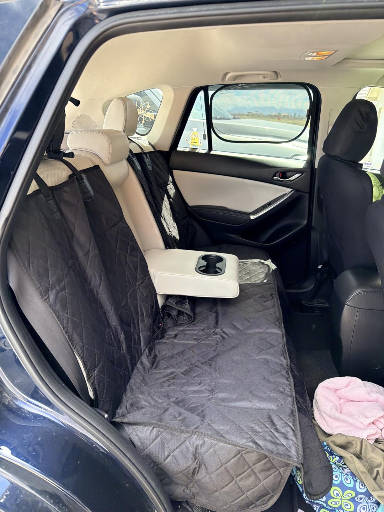 Yuntec Dog Car Seat Cover, Back Seat Cover for Dogs Pet Car Seat Protector customer photo 1