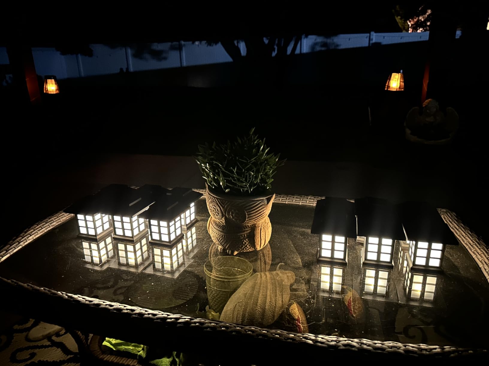 GIGALUMI Solar Lights Outdoor Waterproof 12 Pack, LED Garden Decor customer photo 1