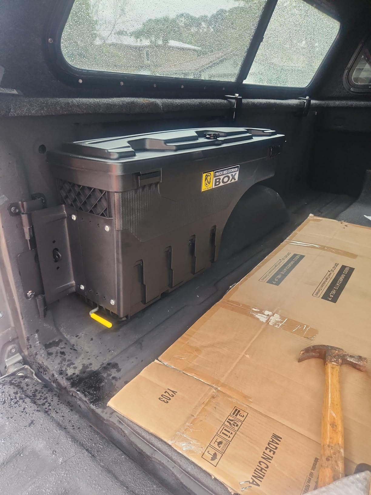 YHTAUTO Driver & Passenger Side Truck Bed Storage Tool Box for Chevy, GMC customer photo 1