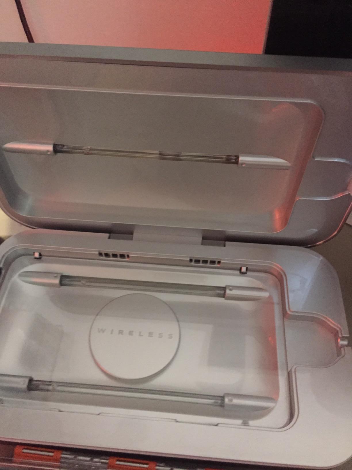 PhoneSoap Pro UV Phone Sanitizer & Fast Charger, 5-Min 360° UV-C, White customer photo 1