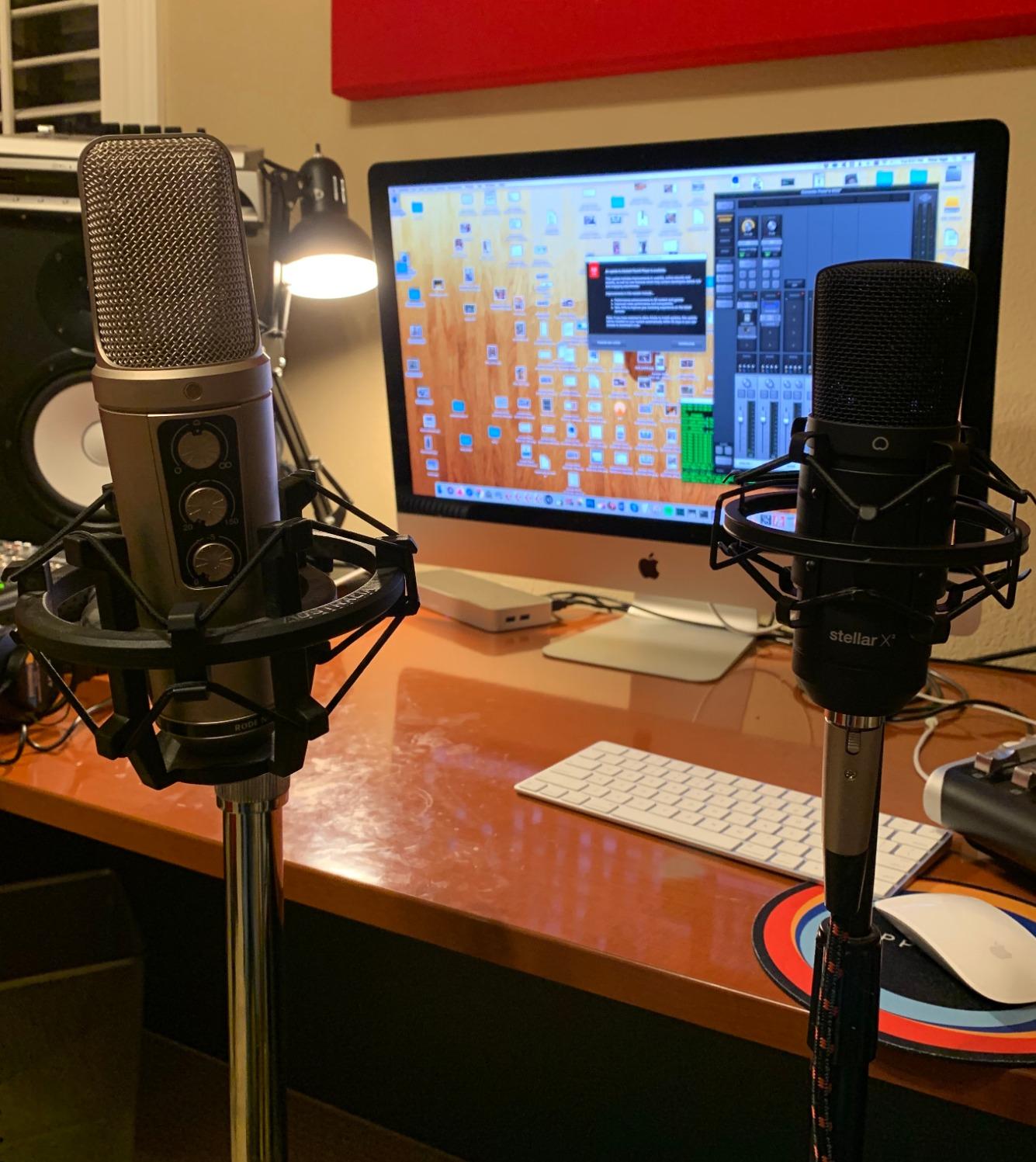 TZ Stellar X2 Large Diaphragm Cardioid Condenser XLR Microphone customer photo 1