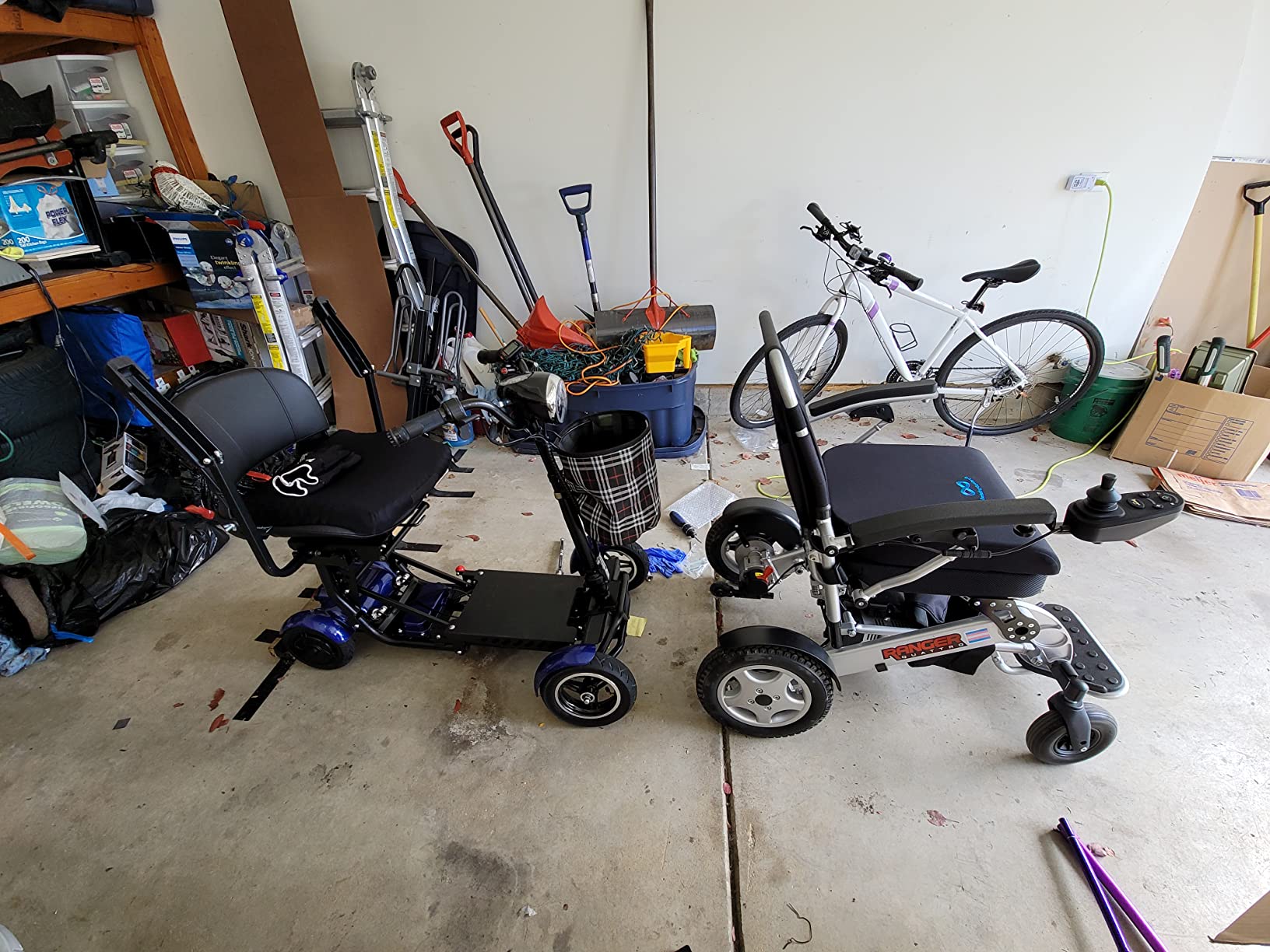 Porto Mobility Ranger Quattro XL 600W Motor Heavy Duty Ultra Exclusive Lightweight Foldable Electric Wheelchair, Weatherproof, Stronger, Longer Range Super Horse Power Dual Motorized All Terrain customer photo 1