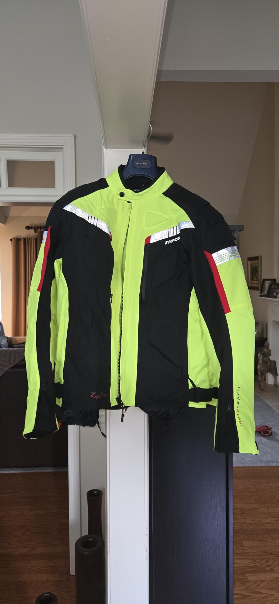 Motorcycle Jacket for Men with Removable CE Armor All Season customer photo 1