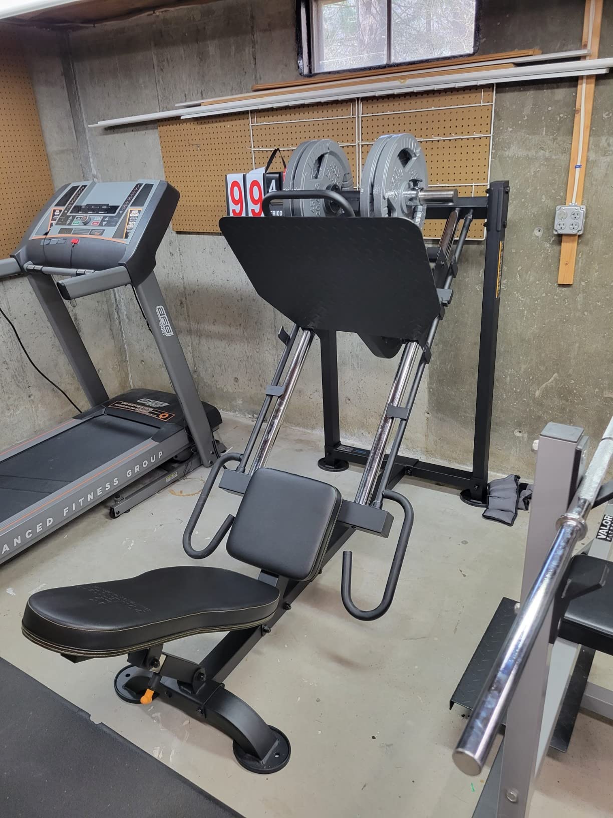 Powertec Leg Press, Black customer photo 2