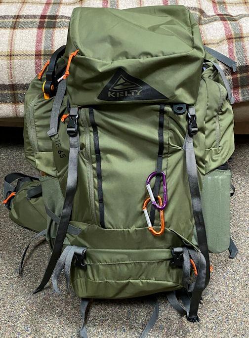 Kelty Coyote 60-105 Liter Internal Frame Backpack - Hiking, Backpacking, Travel, Hydration Compatible, Fully Adjustable (65L / Dark Olive) customer photo 1