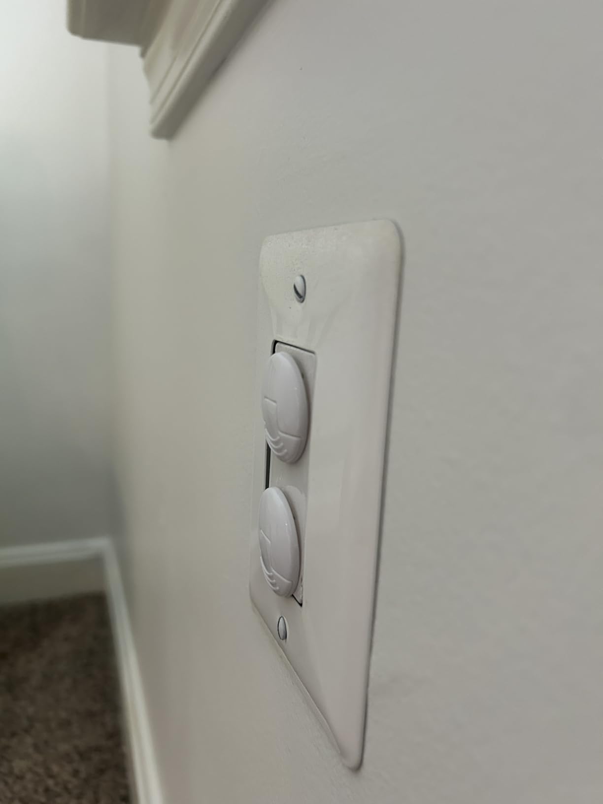 Mom's Choice Gold Awards Winner - Outlet Covers with Hidden Pull Handle Baby Proofing Plug Covers (45 Pack) 3-Prong Child Safety Socket Covers Electrical Outlet Protectors Kid Proof Outlet Cap customer photo 2