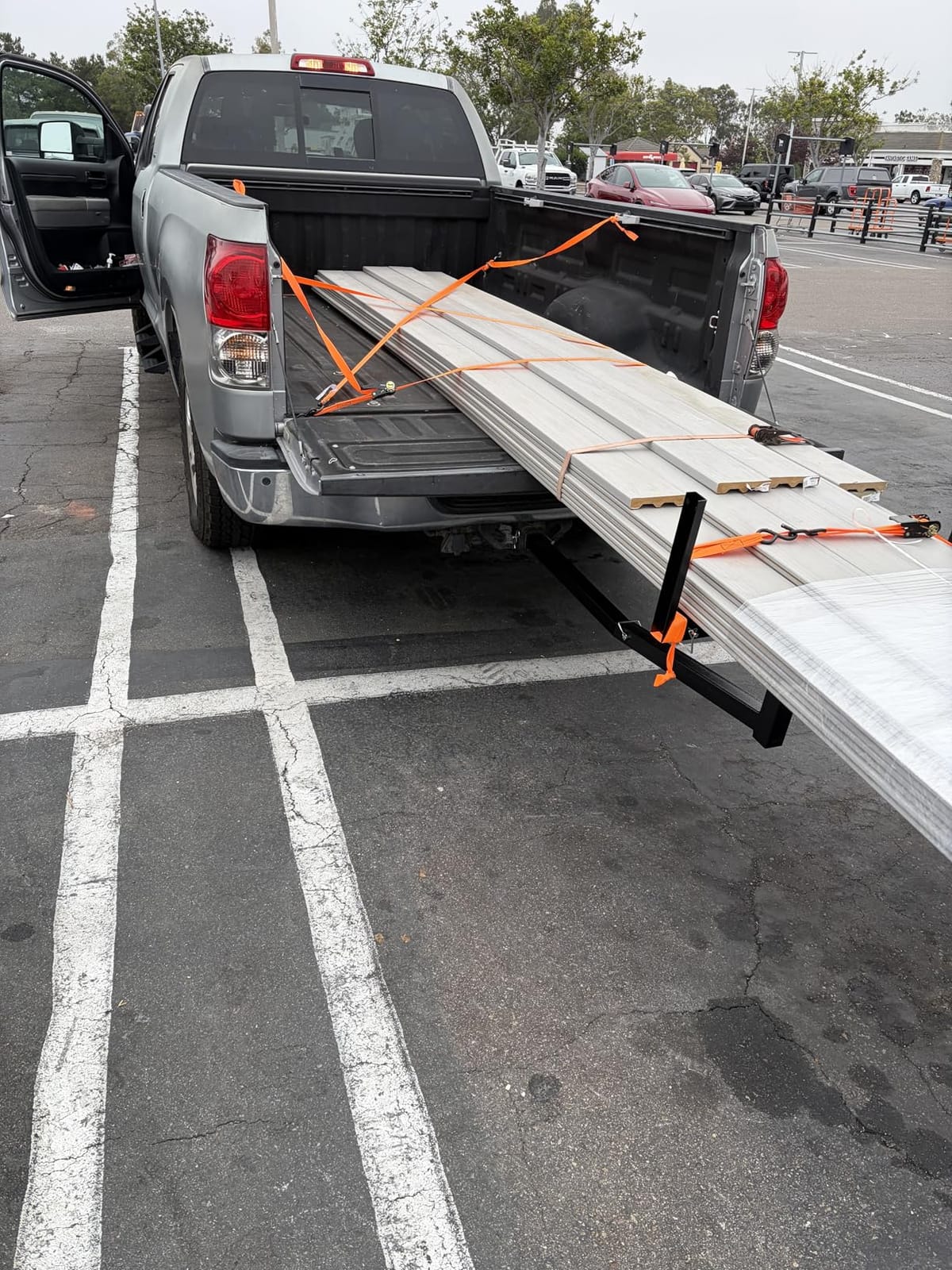 Mockins 2-in-1 All-Weather 750 Lbs Capacity Truck Bed Extender Hitch Mount customer photo 2