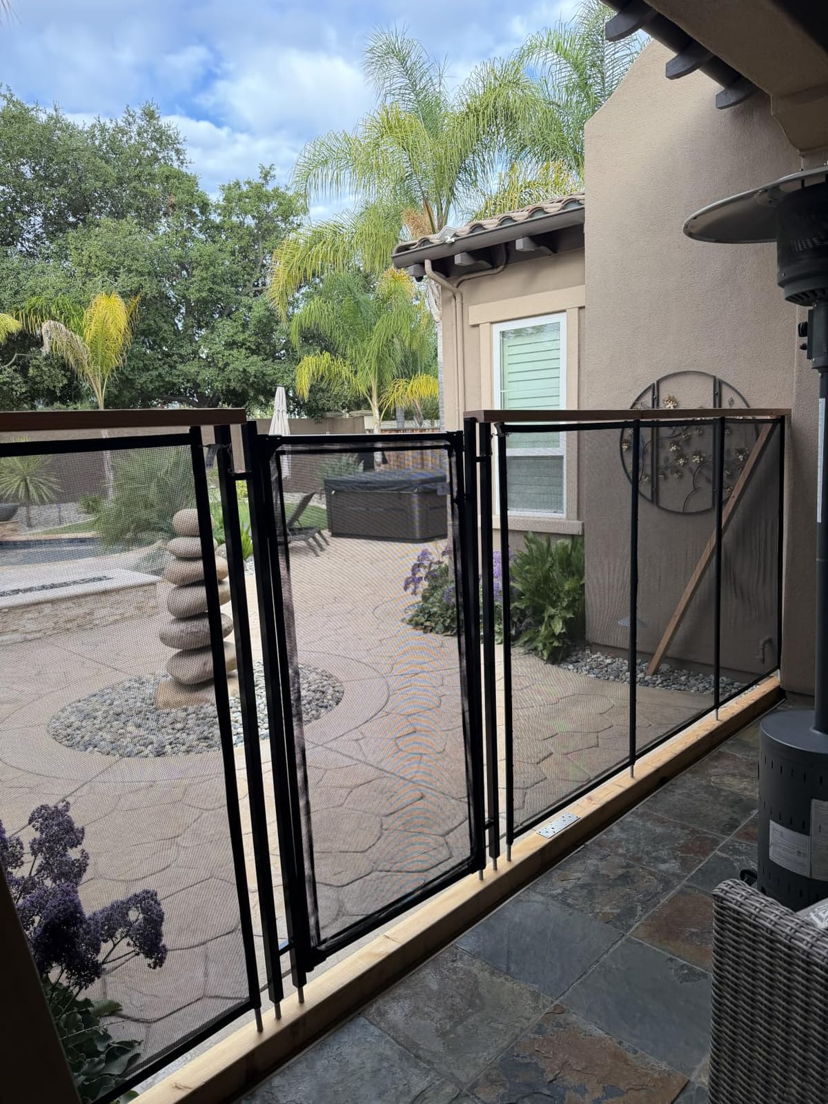 VINGLI Pool Fence 4Ft x 96Ft, Swimming Safety Fencing for Inground Pools customer photo 2