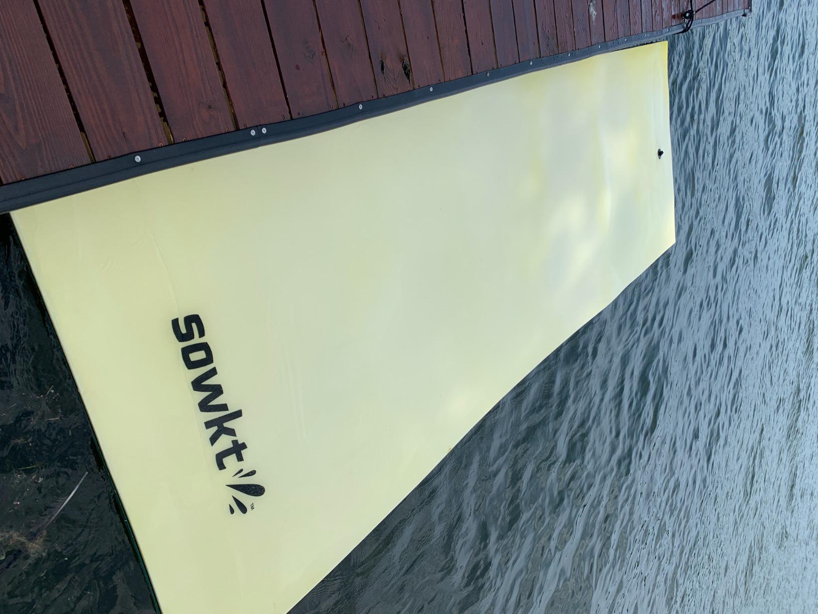 SOWKT Premium Made in USA Lily Pad Floating Mat, 9x6 12x6 18x6 ft – Foam Floating Water Mat for Lake | Lilypad Float Swim Mat for Boat & Pool customer photo 1