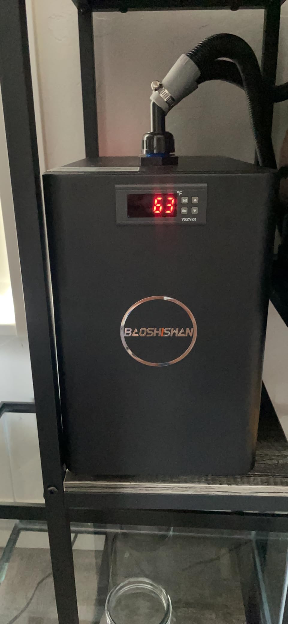 BAOSHISHAN 1/3 HP Aquarium Chiller Up to 79 Gal, Drops Down 8-15F 110V customer photo 2