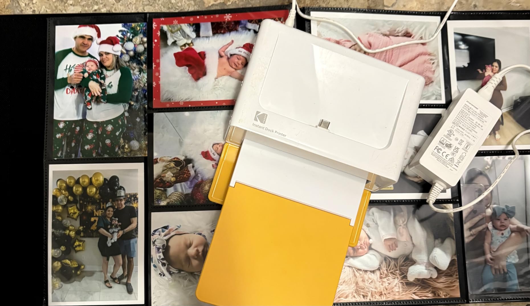 KODAK Dock Plus 4x6 Photo Printer, Smartphone Docking, 4PASS, 50 Sheets customer photo 1