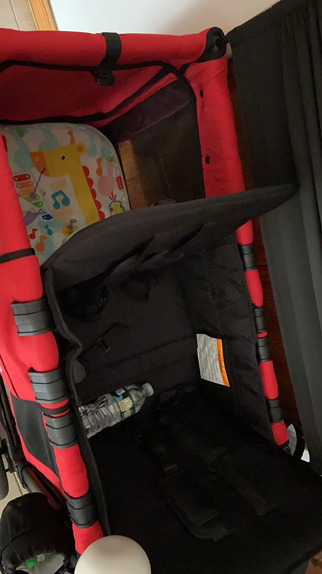 WonderFold W2 Stroller Wagon, Steel Frame, 2 Seater, Black customer photo 1