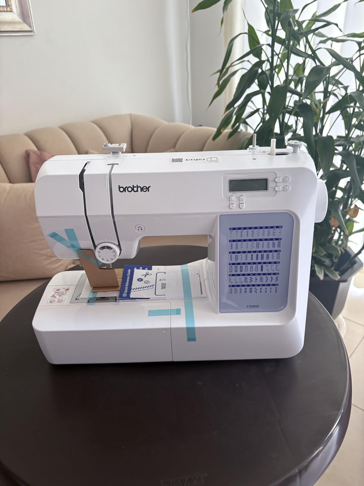 Brother CS5055 Computerized Sewing Machine with LCD Display customer photo 2