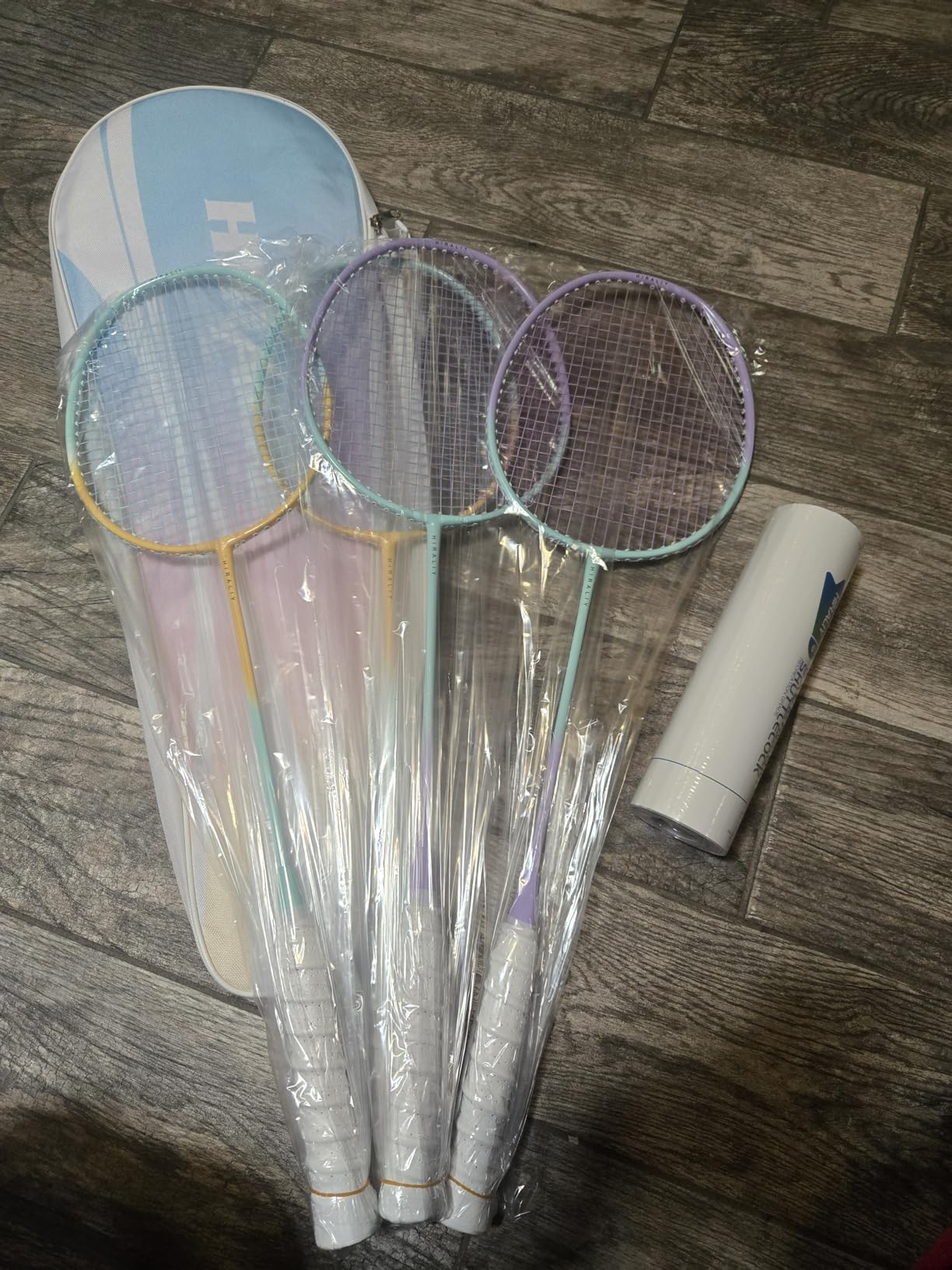 HIRALIY Badminton Rackets Includ 2/4 Rackets, 6/12 Birdies, 1 Carrying Bag customer photo 2