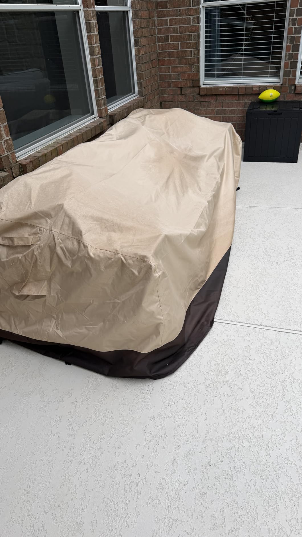 Vailge Patio Sofa Cover 3-Seater & Outdoor Couch Cover Waterproof customer photo 1
