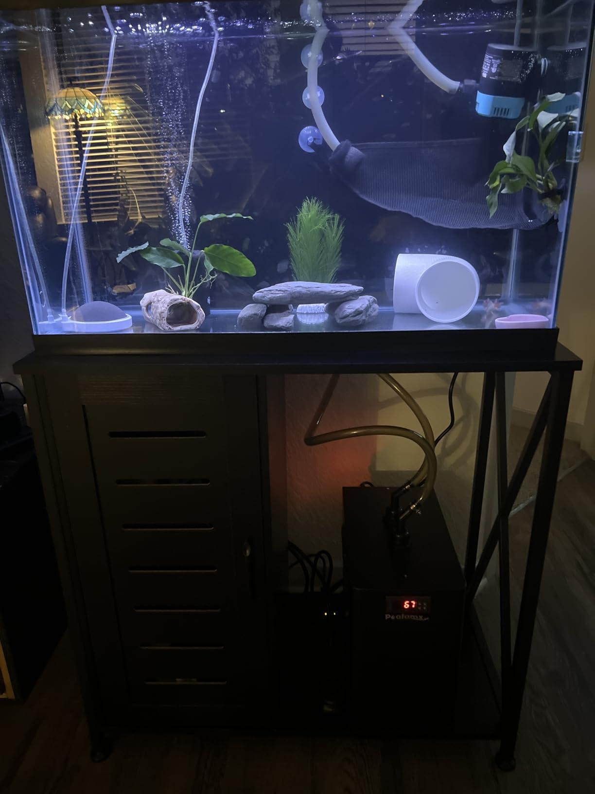 Poafamx 42gal Aquarium Chiller 1/10 HP Ultra Quiet Compressor Water Chiller customer photo 1