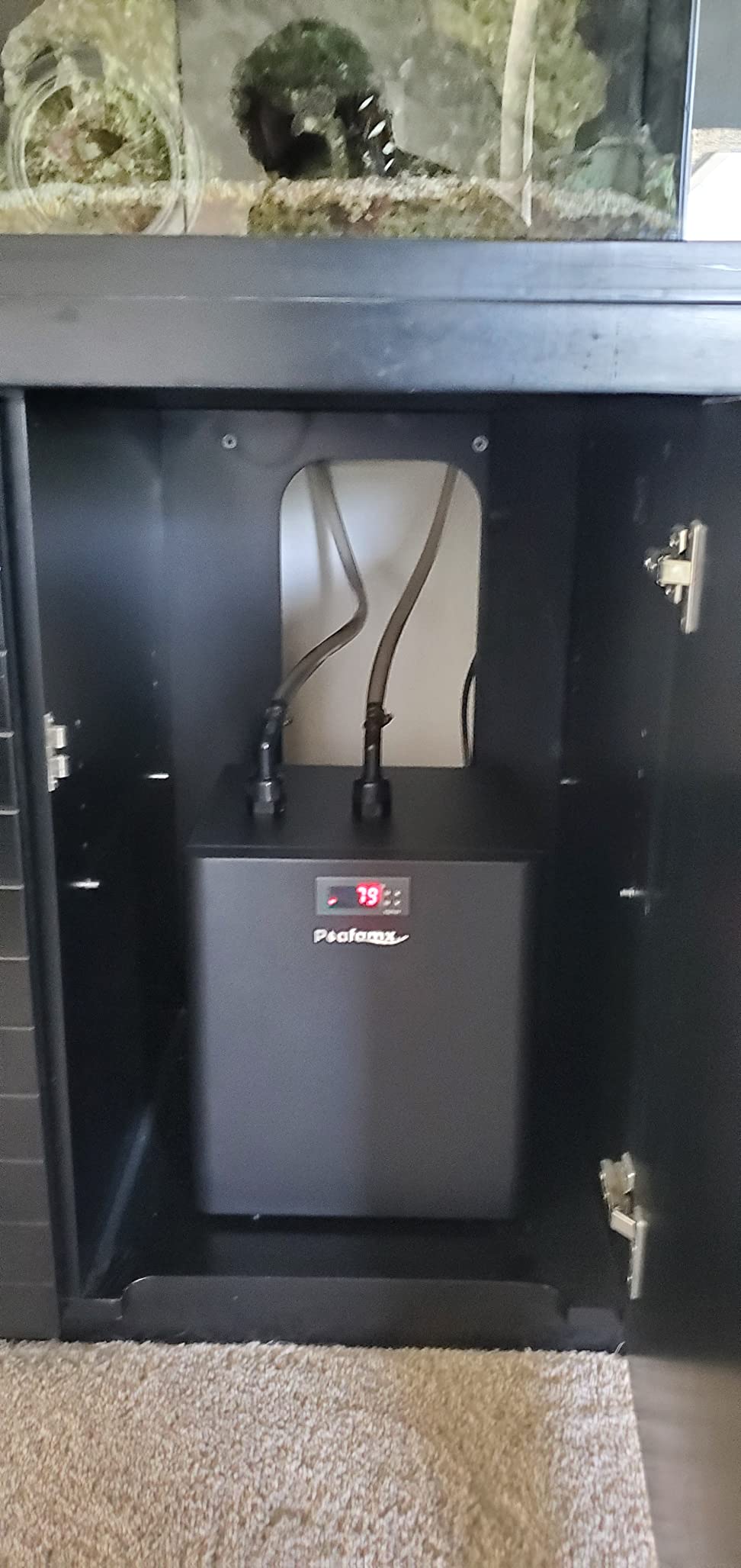 Poafamx 42gal Aquarium Chiller 1/10 HP Ultra Quiet Compressor Water Chiller customer photo 2