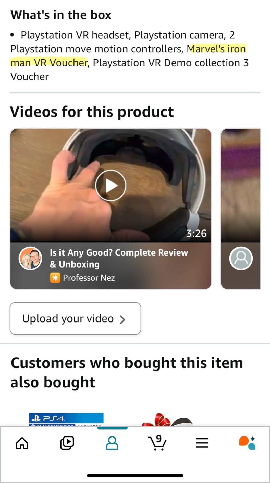 Playstation VR Marvel's Iron Man VR Bundle - 4 customer photo 1