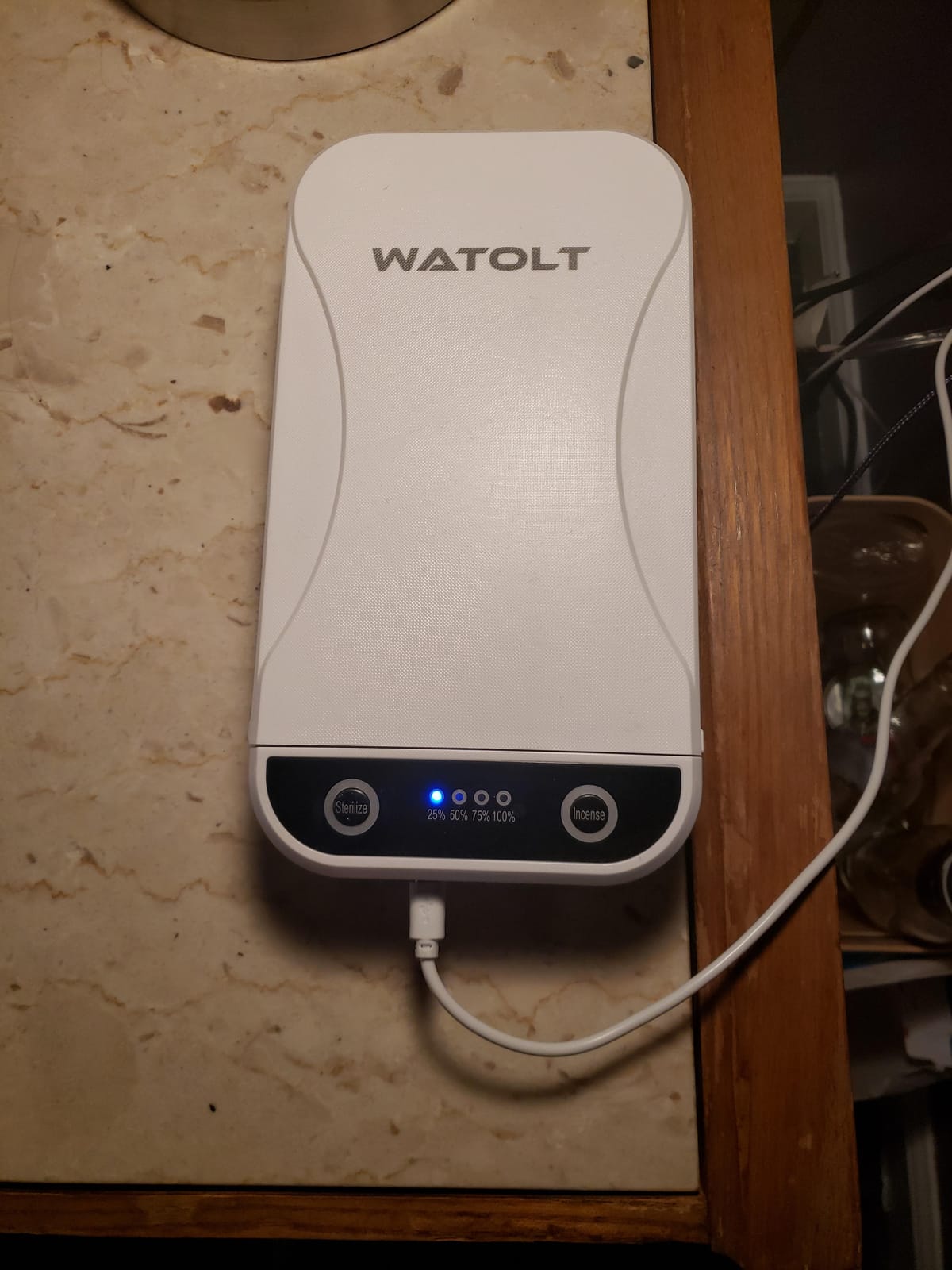 Watolt UV Light Sanitizer - Cell Phone Sanitizer Cleaner Box customer photo 1