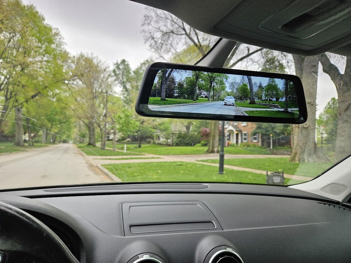 AUTO-VOX OEM Rear View Mirror Camera with 9.35''1080P Monitor customer photo 1
