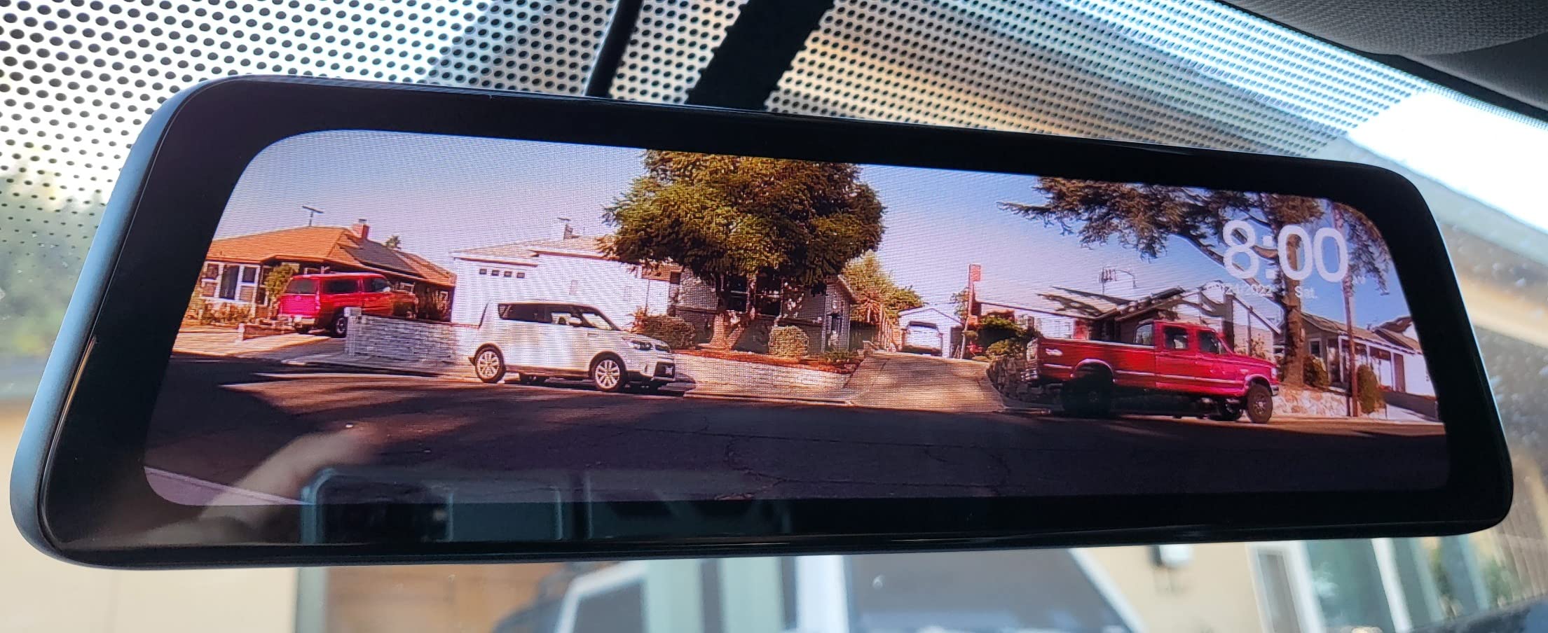 AUTO-VOX OEM Rear View Mirror Camera with 9.35''1080P Monitor customer photo 2