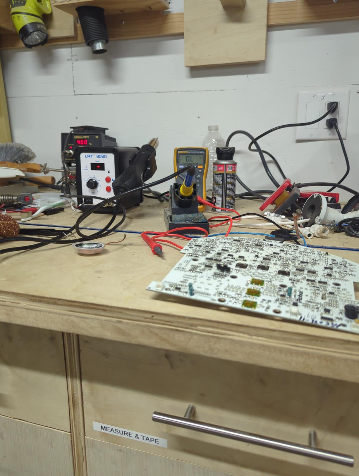 LRT 858D 700W Digital Hot Air Rework Station for PCB IC SMD Repair customer photo 2