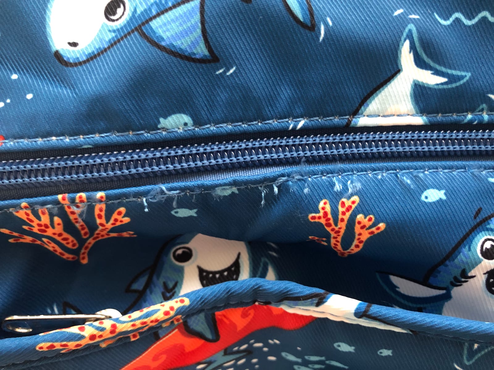 CAMTOP Kids Duffel Overnight Bag Boys Girls Toddler Weekender Carry-On Personalized Tote for Travel Gym Sport (A-Blue Dinosaur) customer photo 2