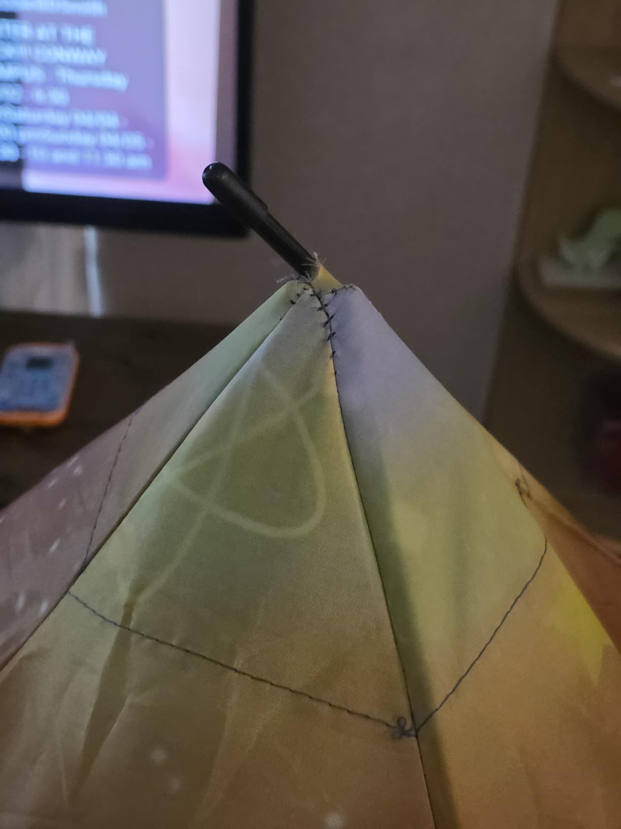 WillingHeart Play Tent for Kids, Rocket Ship Spaceship Space Themed customer photo 1