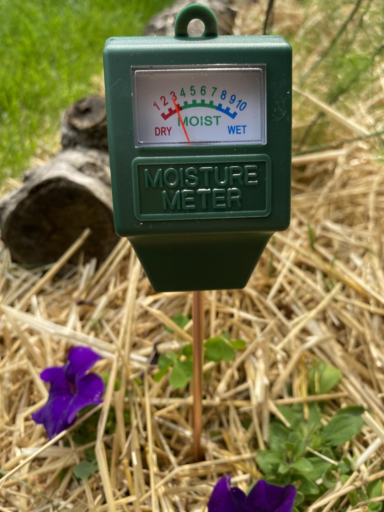 Soil Moisture Meter,Plant Hygrometer Moisture Sensor Plant Water Monitor for Potted Plants,Garden,Farm, Lawn(No Battery Needed) customer photo 2
