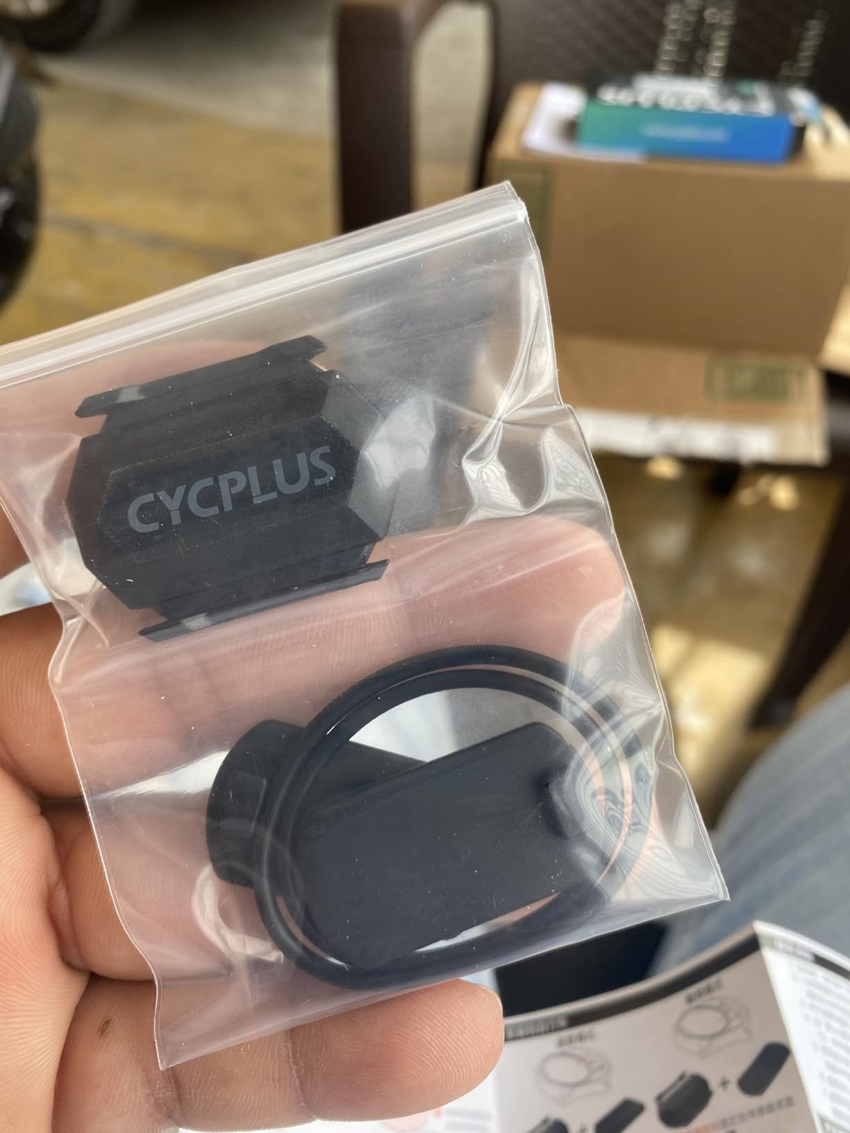 CYCPLUS GPS Wireless Bike Computer M1, 2.9