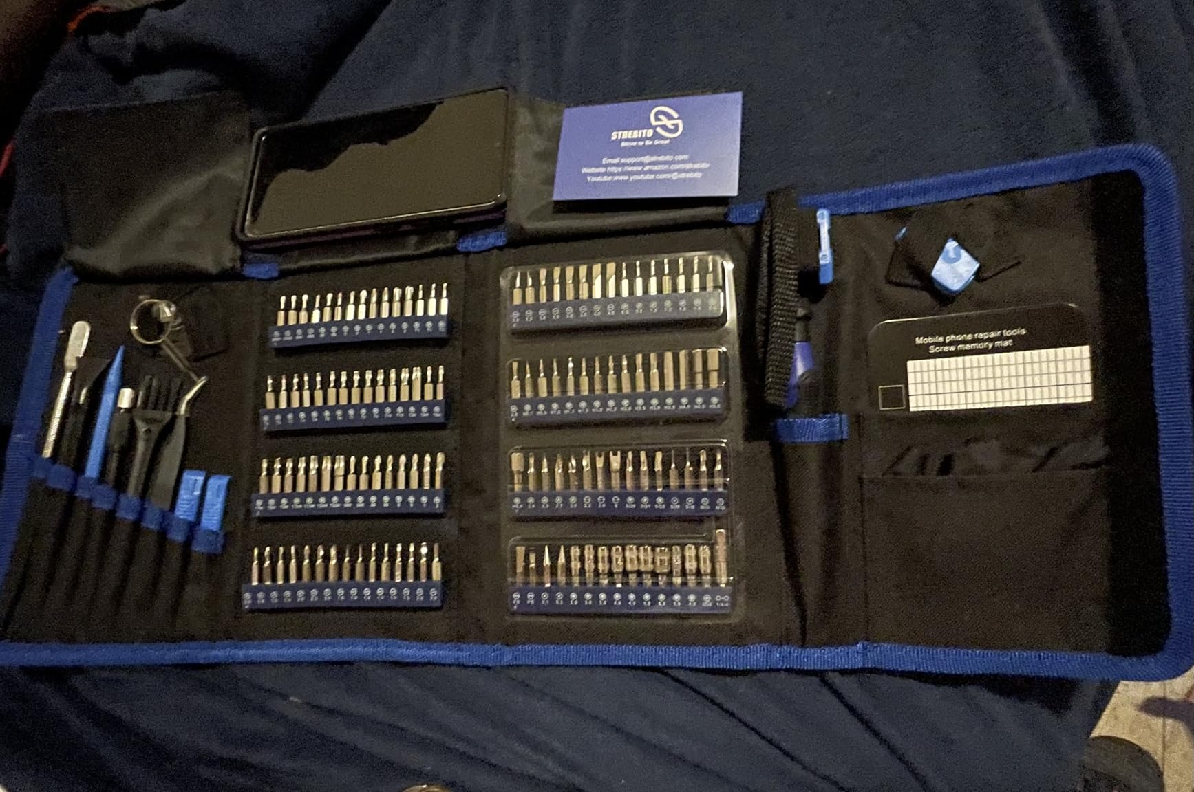 STREBITO Electronics Precision Screwdriver Sets 142-Piece with 120 Bits customer photo 1