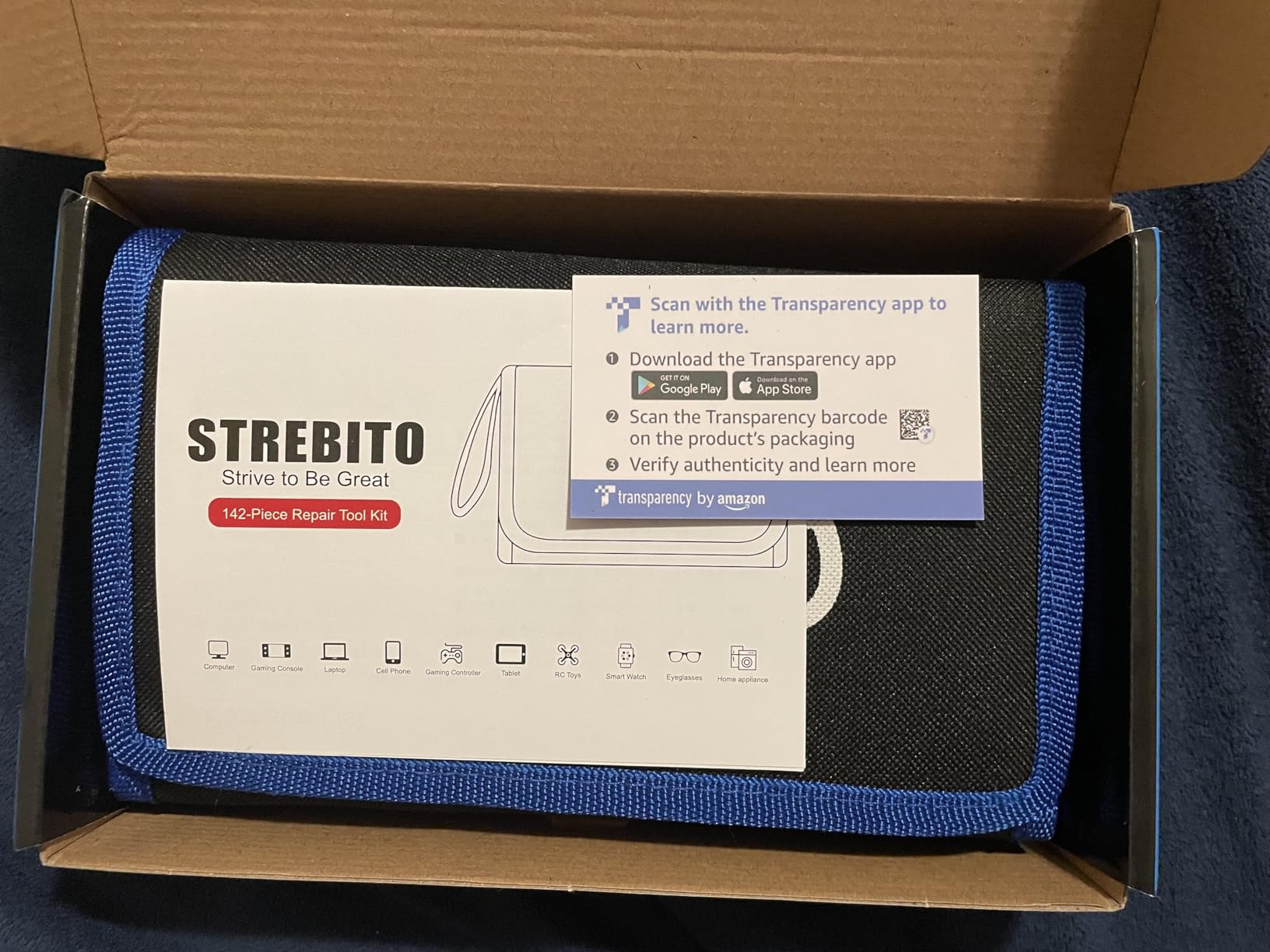 STREBITO Electronics Precision Screwdriver Sets 142-Piece with 120 Bits customer photo 2