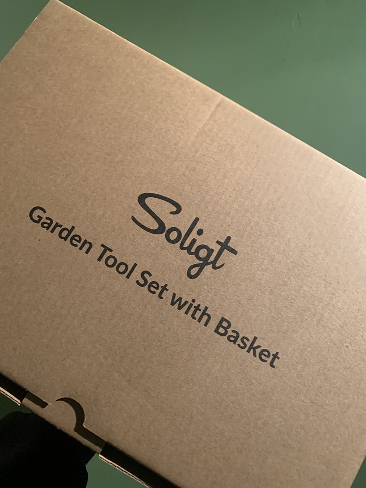 SOLIGT 8 Piece Garden Tools Set with Basket, Gardening Gifts for Women Men customer photo 2