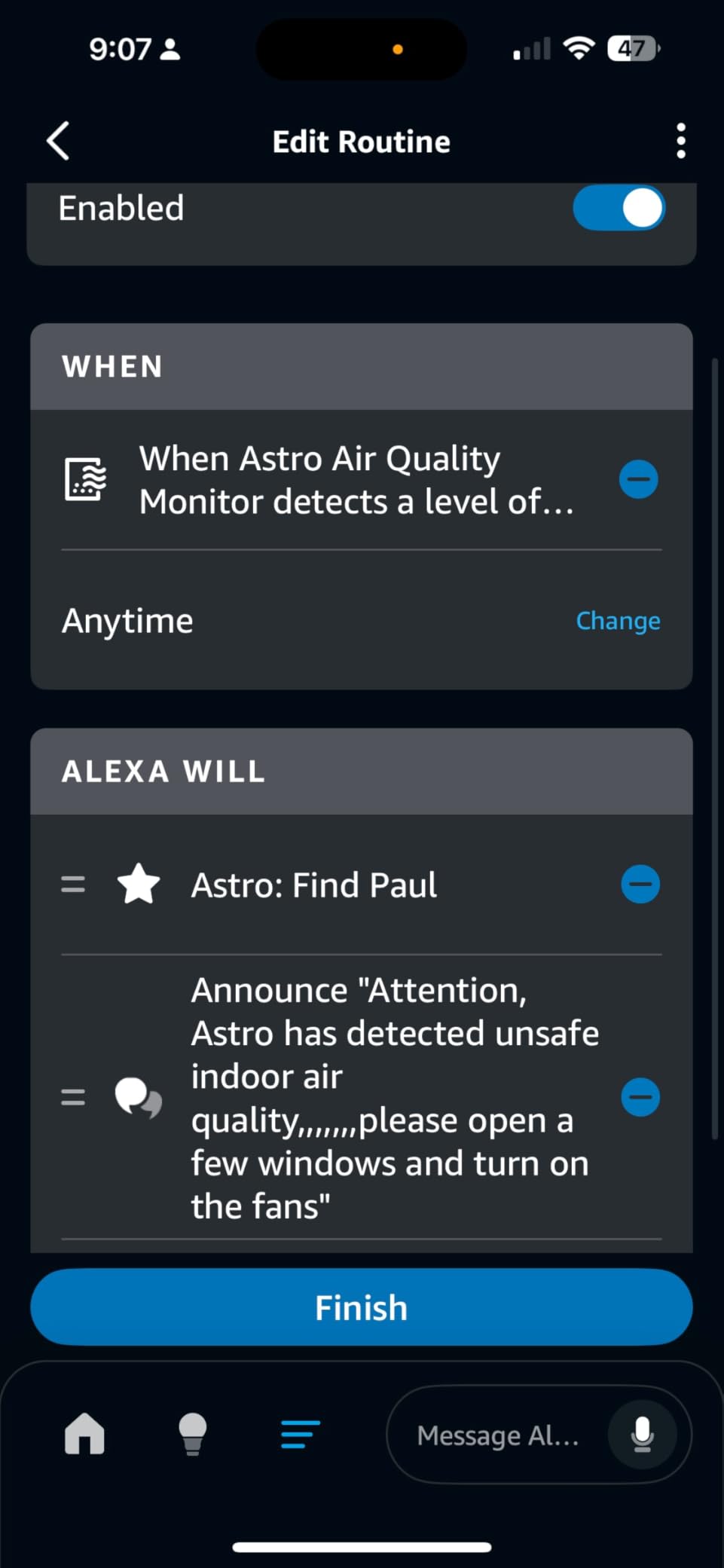 Amazon Smart Air Quality Monitor – Know your air, Works with Alexa customer photo 1