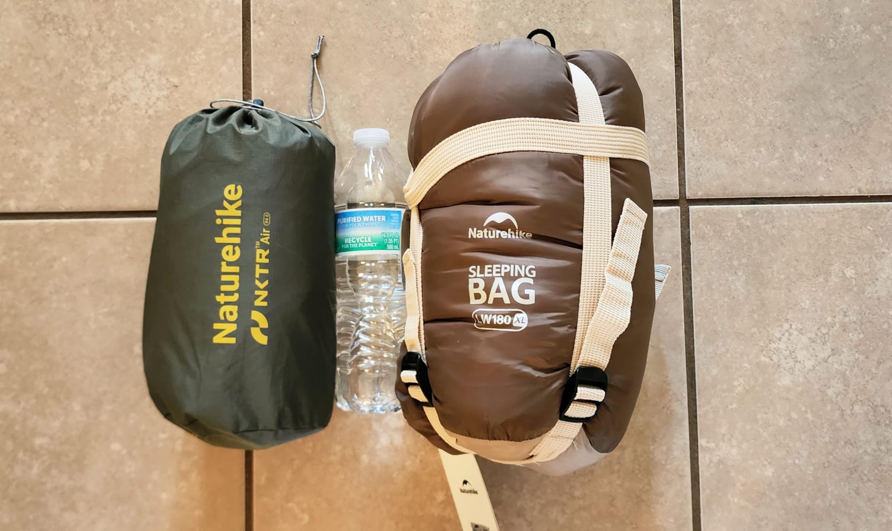 Naturehike Lightweight Compact Sleeping Bag, 59℉/32℉ Envelope Ultralight Backpacking Sleeping Bag Portable, Waterproof with Compression Sack for Cold&Warm, Camping, Traveling, Hiking customer photo 1