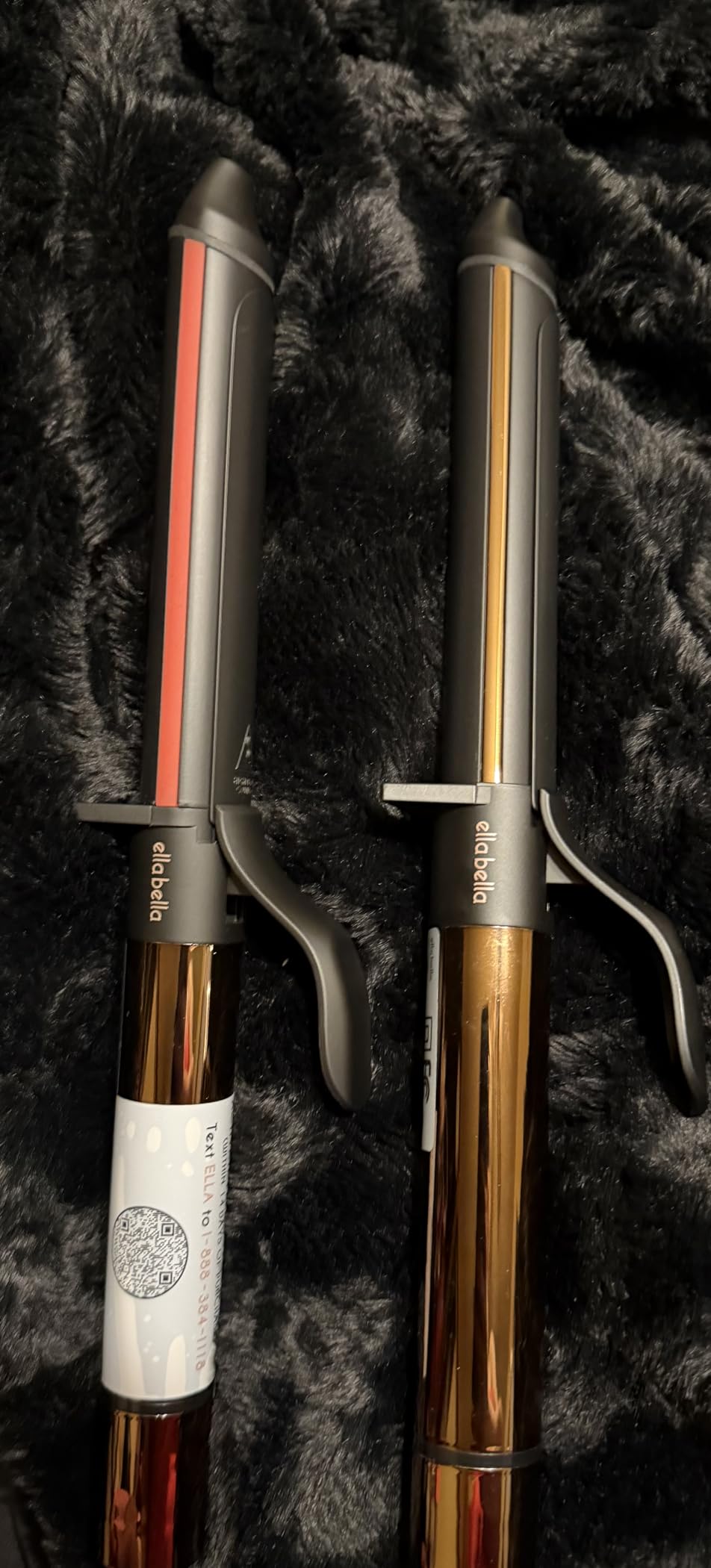 ELLA BELLA® Curling Iron 1 Inch, Professional Ceramic Wand, All Hair Types customer photo 1