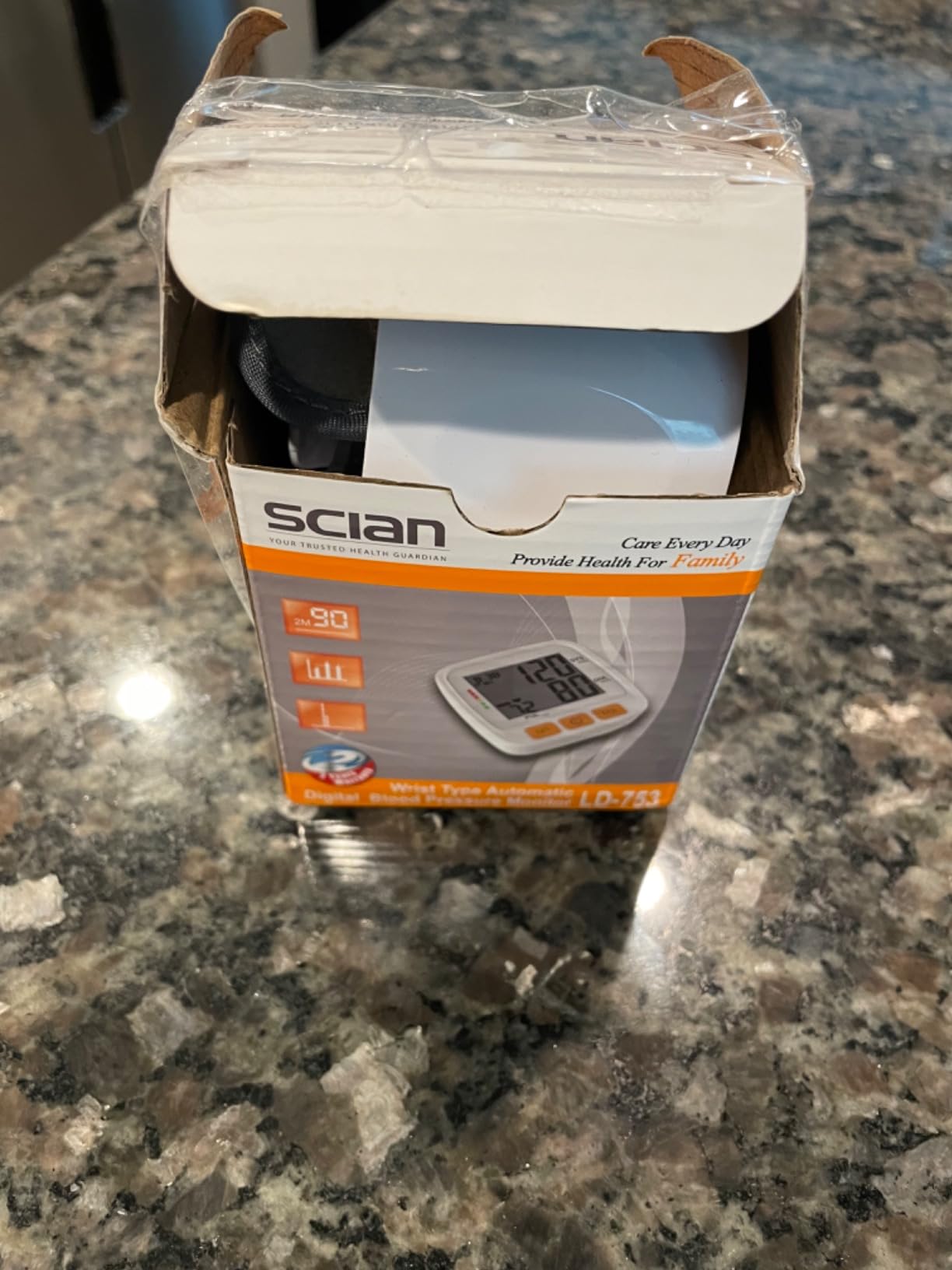 SCIAN Wrist Blood Pressure Cuff, Blood Pressure Wrist Cuff with Adjustable Wrist Cuff & Large LCD Display 2 Users 180 Memory for Doctor & Home Use customer photo 2
