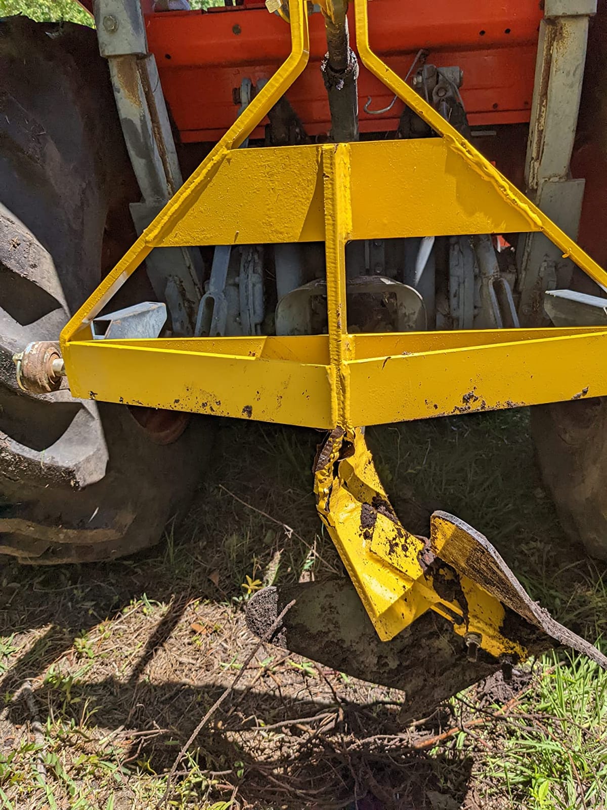 Titan Attachments Middle Buster for Category 1, 3-Point Quick Hitch Tractors, Furrows and Harvests Potatoes customer photo 2