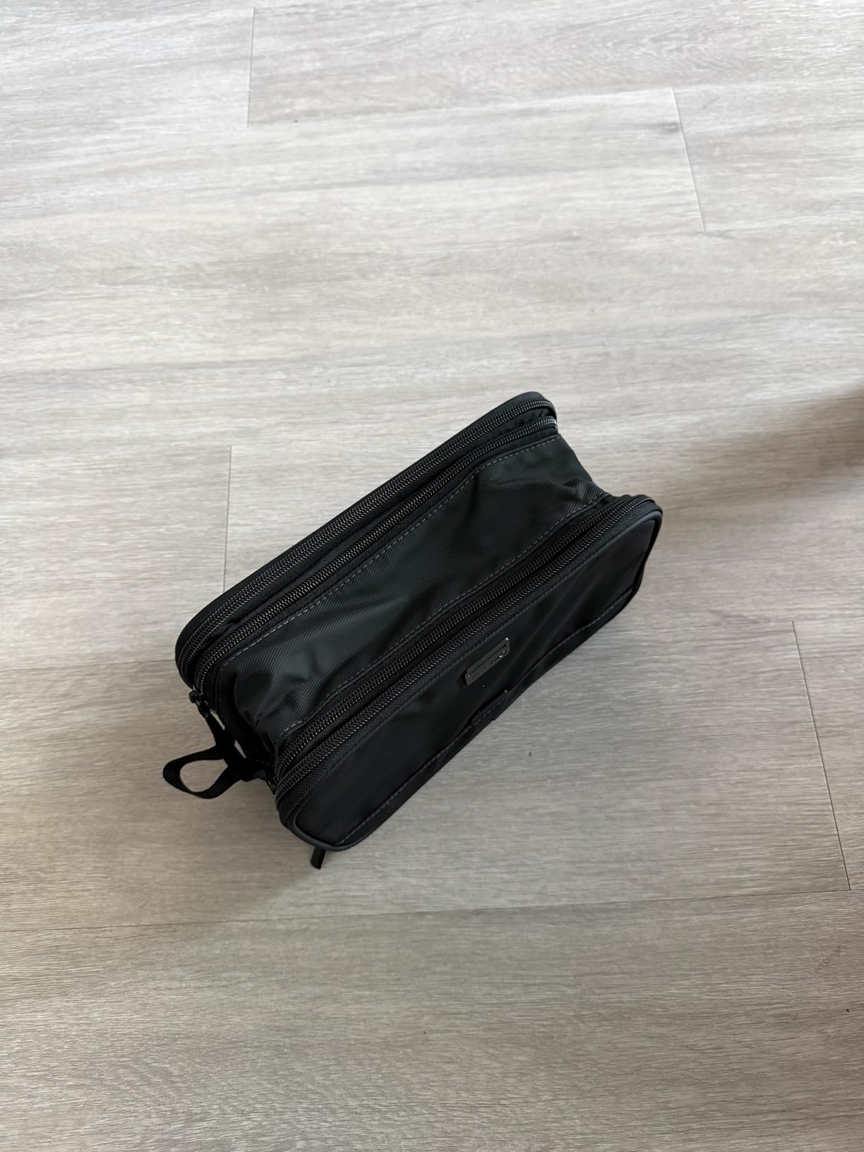 ZEEMO Travel Toiletry Bag for Men, Full Open Dopp Kit with Dual Compartment customer photo 1