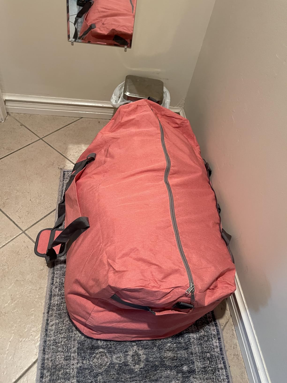 Felipe Varela Foldable Duffle Bag for Travel Weekend Overnight Gym Camping customer photo 2