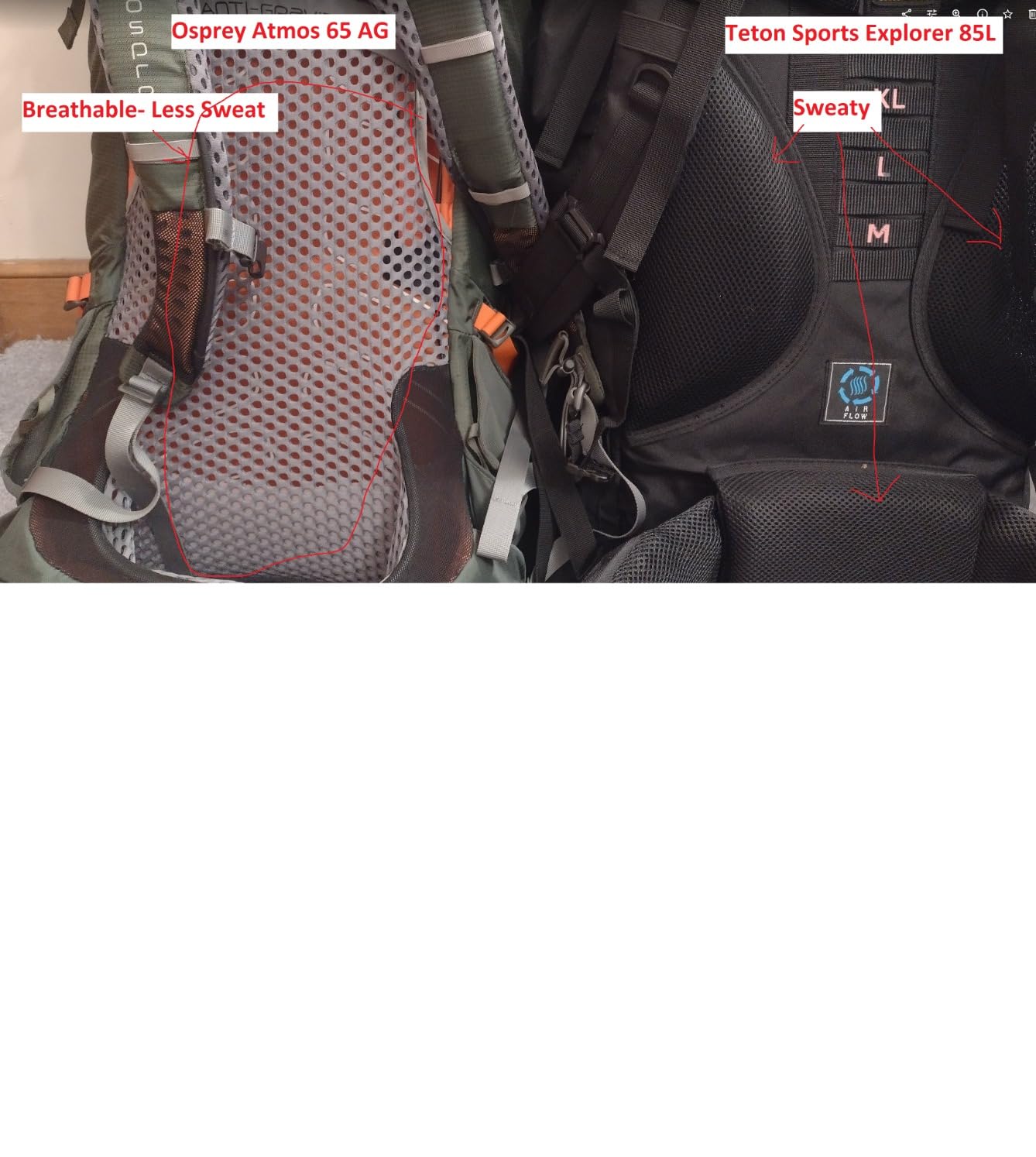 Teton 75L Explorer Internal Frame Backpack for Hiking, Camping, Backpacking, Rain Cover Included, Olive customer photo 1