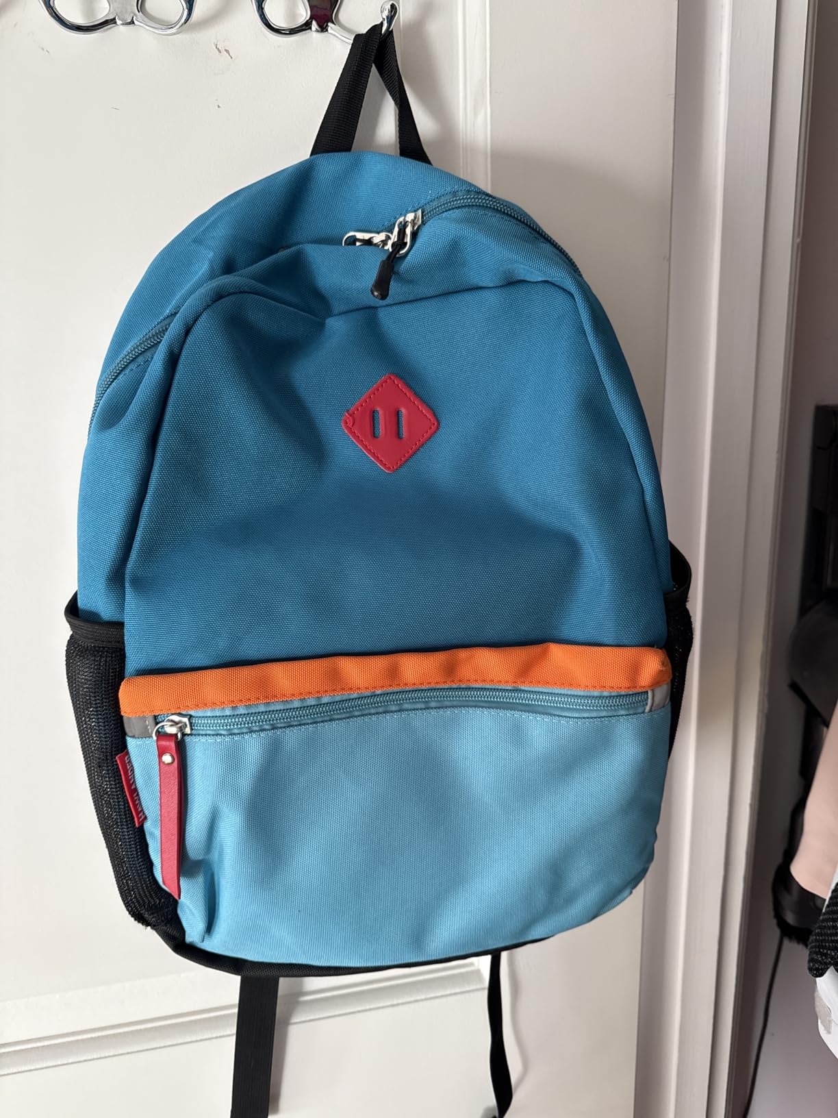 Toddler Kids Backpack for Boys or Girls, Green Blue, 15 Inch customer photo 1