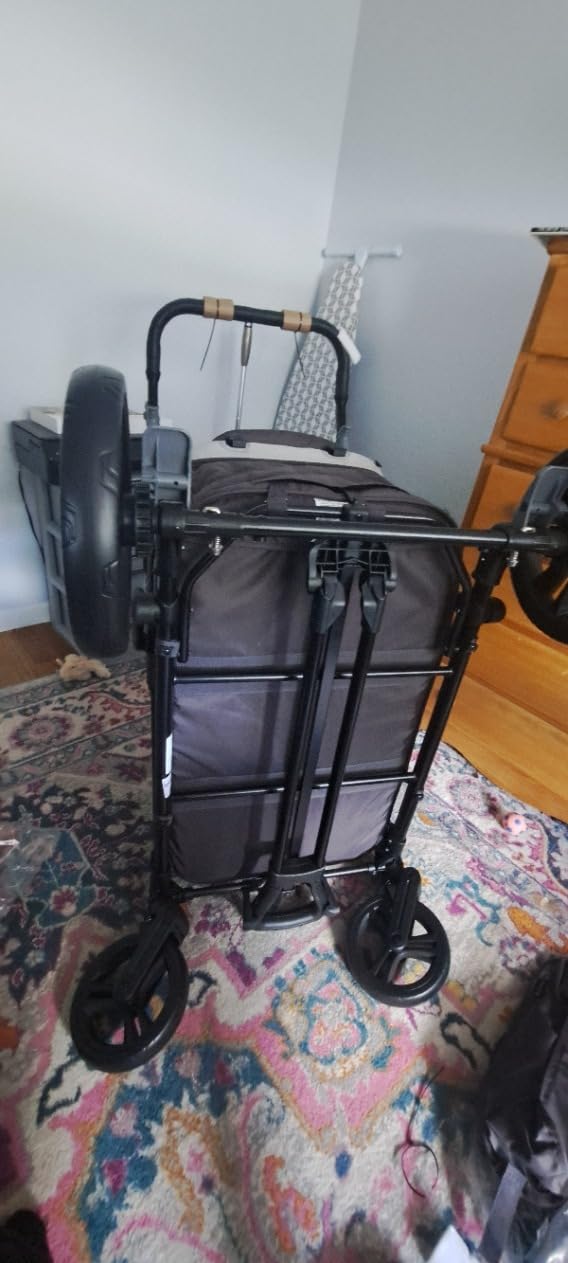 Baby Trend Expedition 2-in-1 Push/Pull Wagon with Canopy, Liberty Midnight customer photo 1