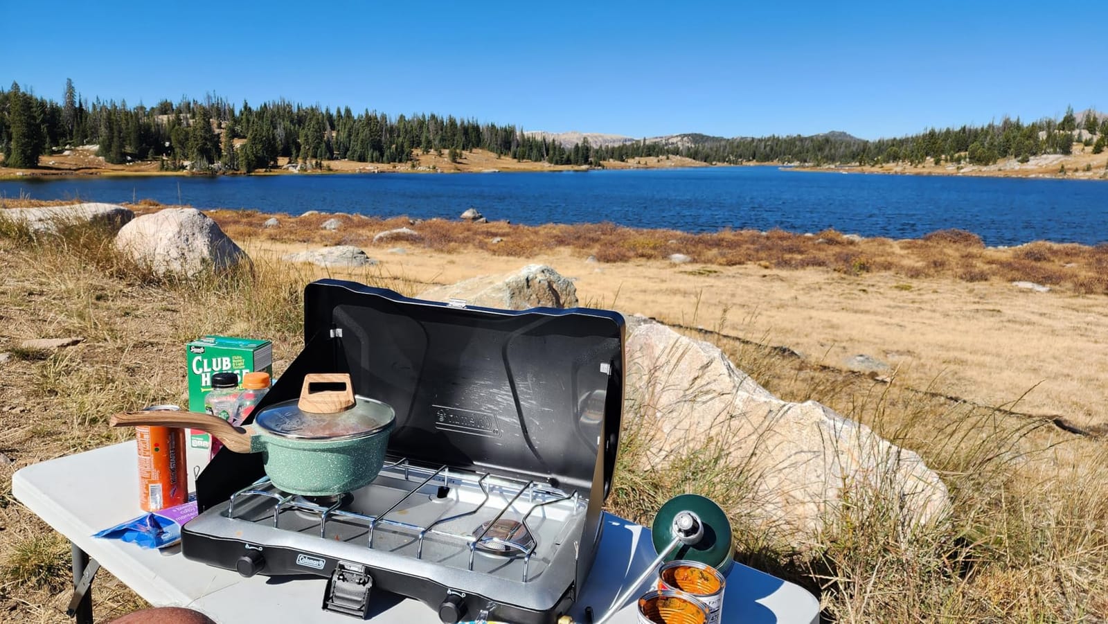 Coleman Triton 2-Burner Propane Stove, Portable Camping Cooktop with 2 Adjustable Burners & Wind Guards, 22,000 BTUs of Power for Camping, Tailgating, Grilling, BBQ, & More customer photo 2