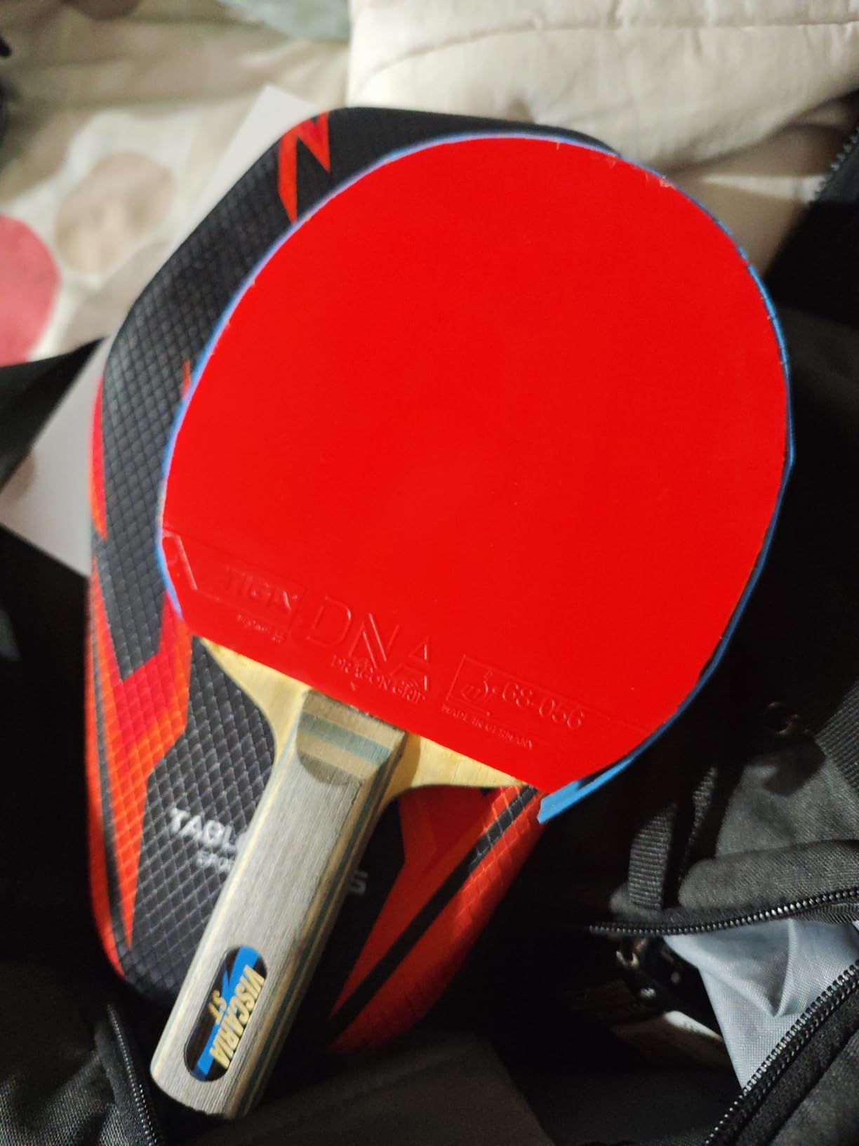 STIGA DNA Dragon Grip 55 Table Tennis Rubber | Ping Pong Sheet for Maximum Control & Powerful Spins - Full Stroke Control - Made in Germany customer photo 1