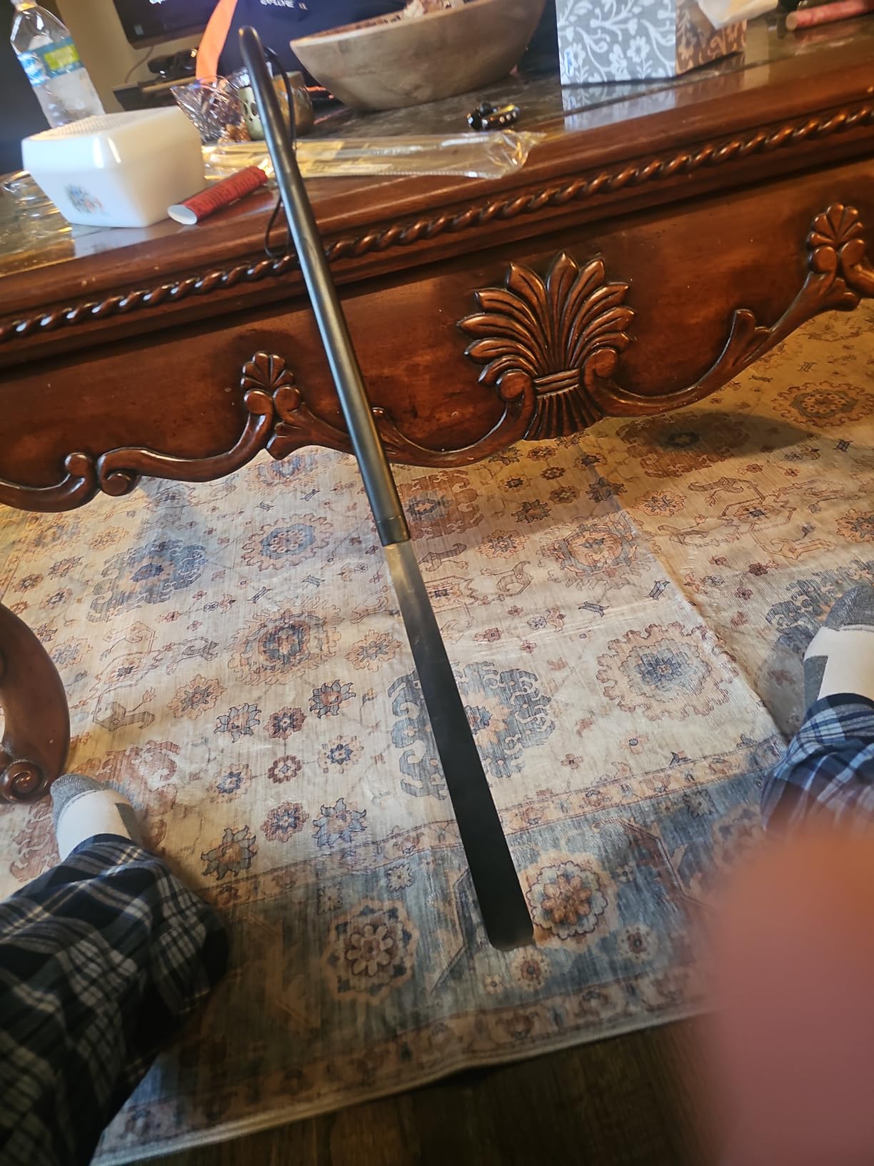 Velette Extra Long Shoe Horn - 30 Inch Stainless Steel for Seniors customer photo 1